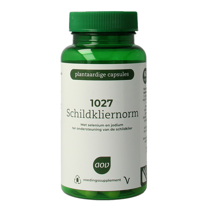 AOV 1027 Schildkliernorm 60.00 Vegetarische capsules