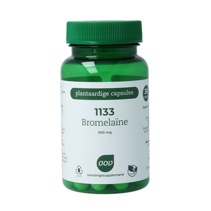 AOV 1133 Bromelaine 30.00 Vegetarische capsules