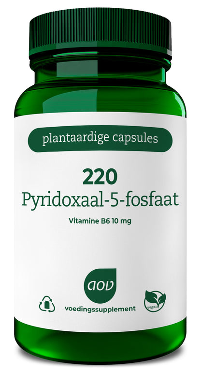 AOV 220 Pyridoxaal-5-fosfaat 120.00 Vegetarische capsules