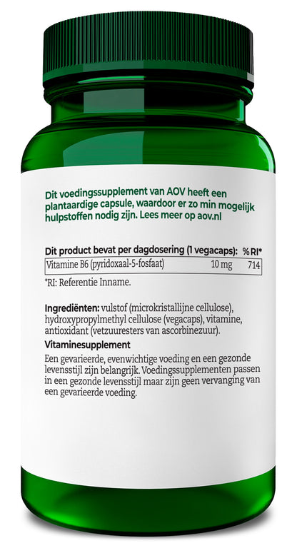 AOV 220 Pyridoxaal-5-fosfaat 120.00 Vegetarische capsules