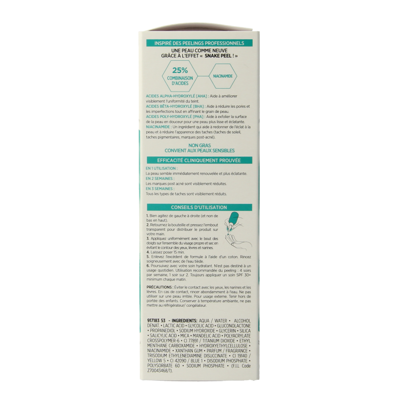 L'Oreal Paris Bright reveal dark spot exfoli 25 Milliliter