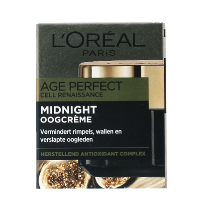 L'Oreal Paris Age perfect midnight eyecream 15.00 Milliliter