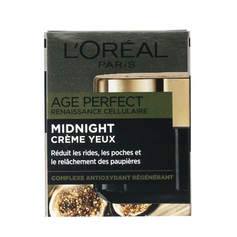 L'Oreal Paris Age perfect midnight eyecream 15 Milliliter