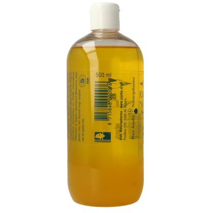 Naturapharma Jojoba olie met flip top dop 500.00 Milliliter
