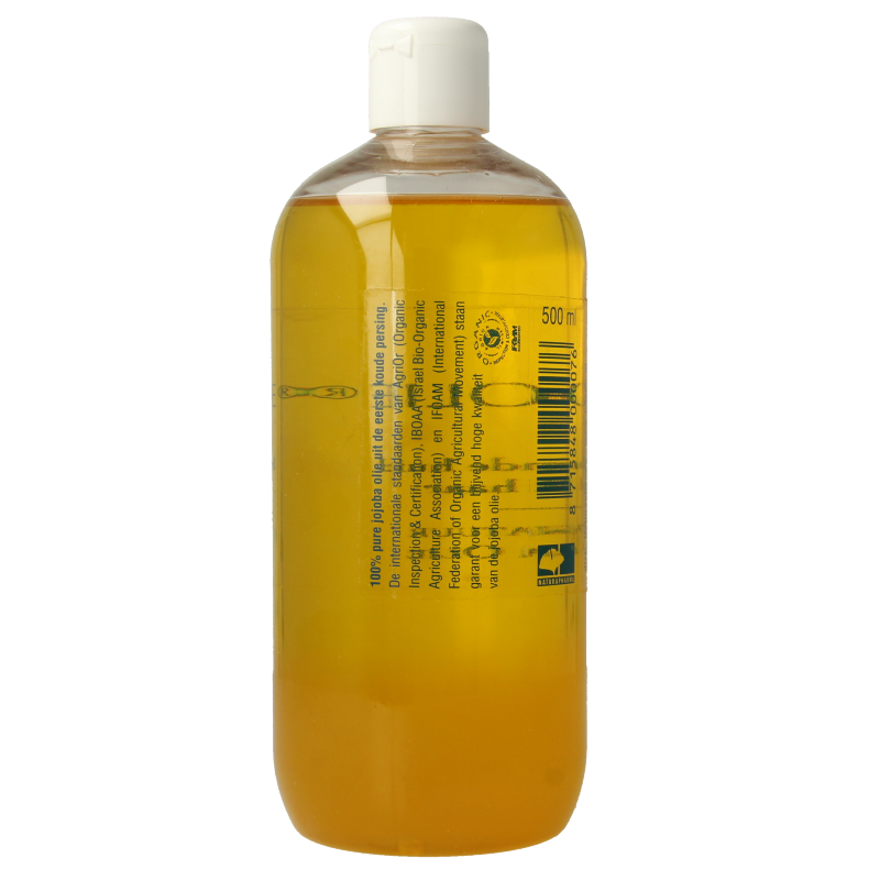Naturapharma Jojoba olie met flip top dop 500 Milliliter