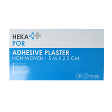 Hekapor Hechtpleister non-woven ring 5 x 2.5cm 12.00 Stuks