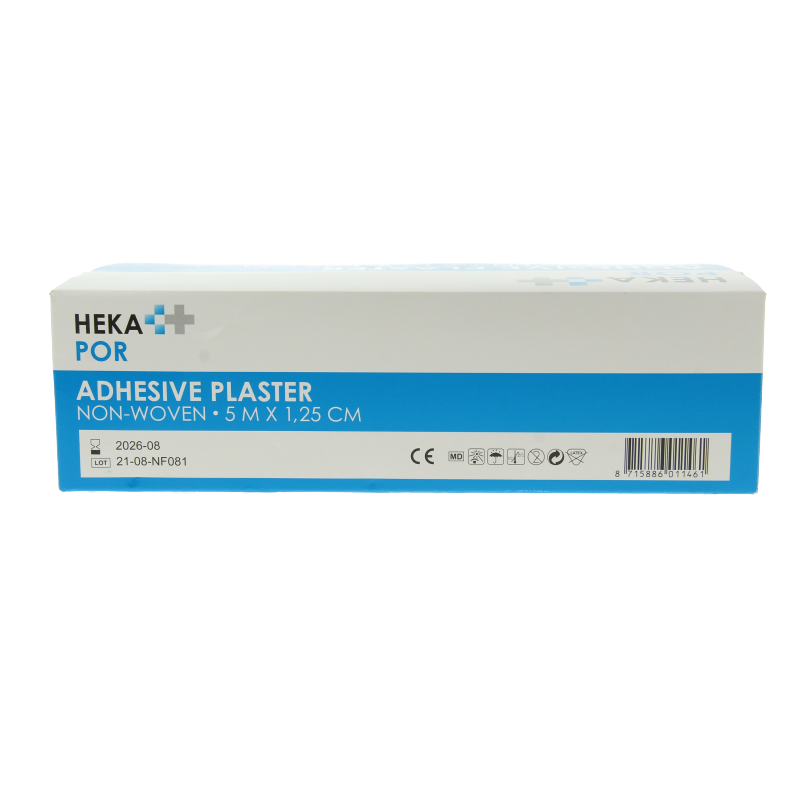 Hekapor Non-woven hechtpleister ring 5 x 1.25 18 Stuks