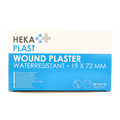Hekaplast Pleister water resistent 19 x 72 100 Stuks
