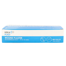 Hekaplast Pleister water resistent 19 x 72 100 Stuks