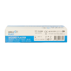 Hekaplast Vingerpleister detectable 120 x 20 haccp elastisch 100.00 Stuks