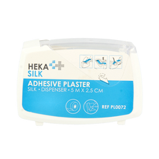 Hekapor Silk dispenser 5m x 2.5cm 1 Stuks