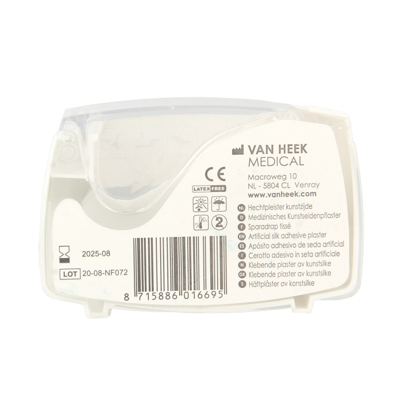 Hekapor Silk dispenser 5m x 2.5cm 1 Stuks