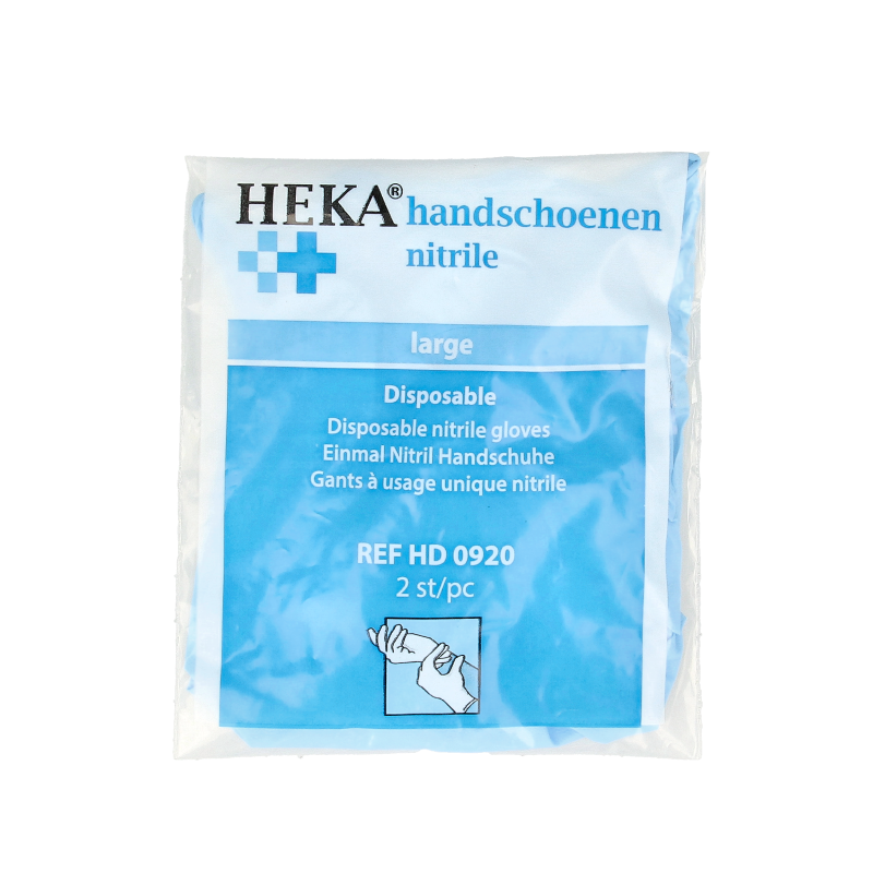Heka Handschoen nitril maat L 1 Paar