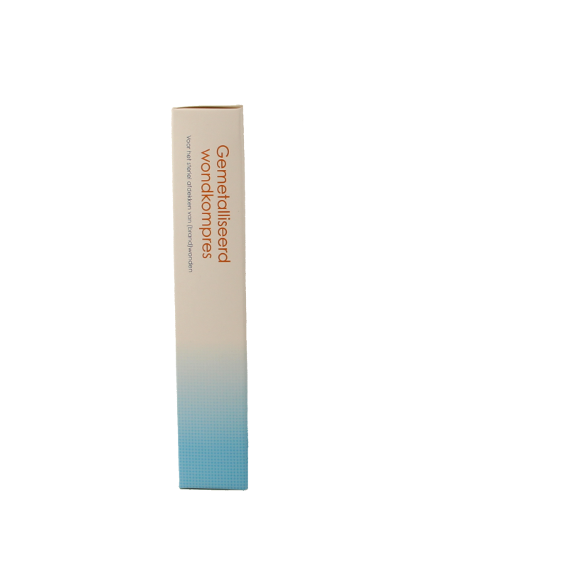 Heka Klein Wondkompres gemetalliseerd 10 x 12cm steriel 10 Stuks