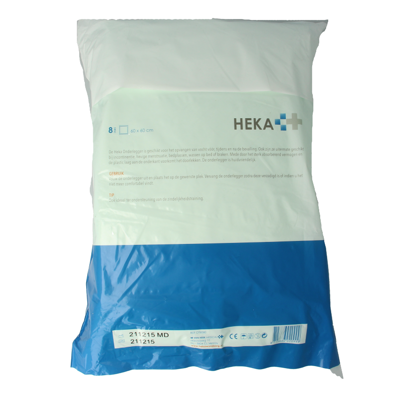 Heka Fluffpull onderlegger 60 x 60cm 8 Stuks