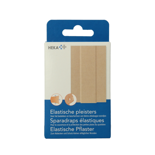 Heka Elastische pleister 10 x 6cm 10 Stuks