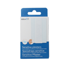 Heka Klein Wondpleister sensitive 10 x 6cm 10.00 Stuks