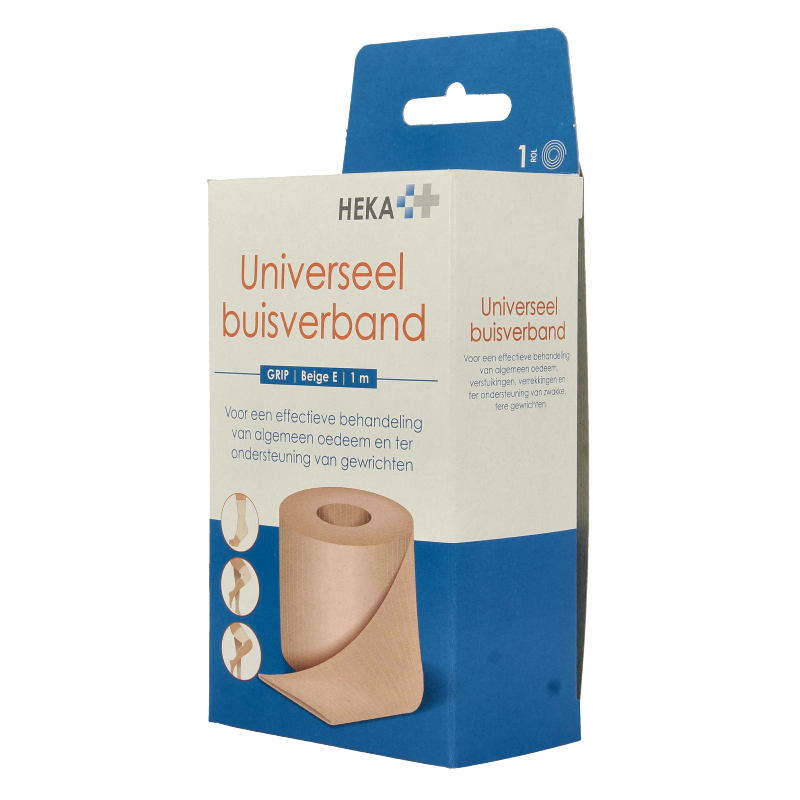Heka Grip compress beige D 1 Stuks
