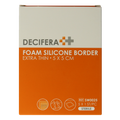 Decifera Foam border 5 x 5cm 5 Stuks