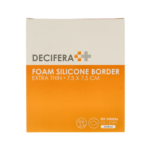 Decifera Foam border 7.5 x 7.5cm 5 Stuks