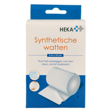 Heka Synthetische watten 3m x 10cm 1.00 Stuks