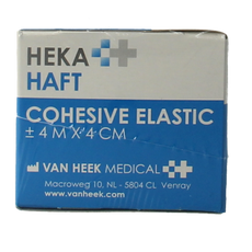 Hekahaft Cohesive windsel 4m x 4cm 5.00 Rol