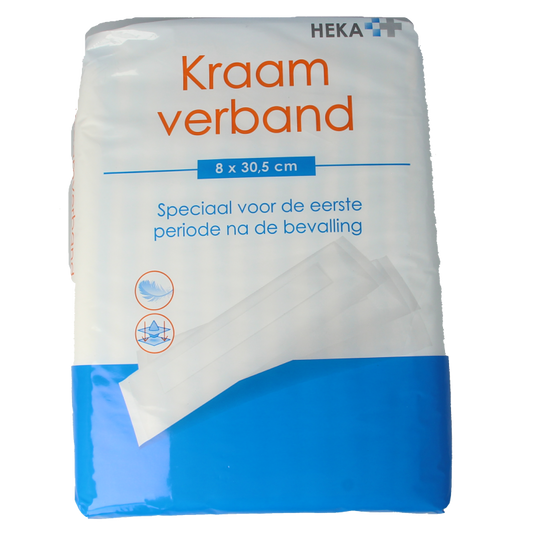 Heka Kraamverband 8 x 30.5cm 12 Stuks