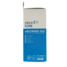 Heka Absorberend verband steriel  10 x 10cm 10 Stuks