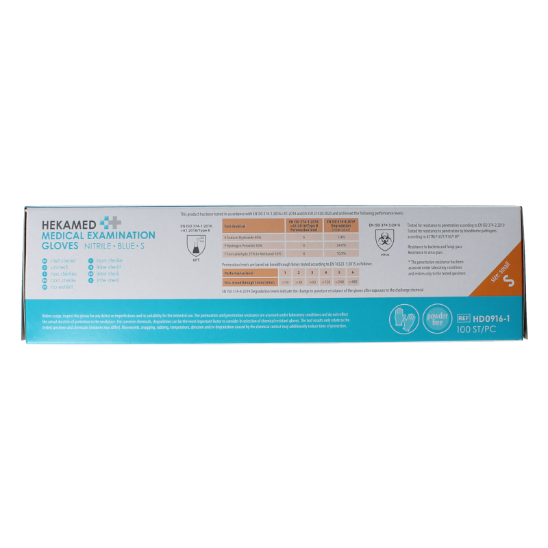 Heka Handschoenen soft nitrile S 100 Stuks