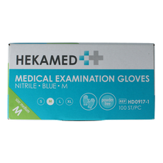 Heka Hekamed handschoenen soft nitrile M 100 Stuks