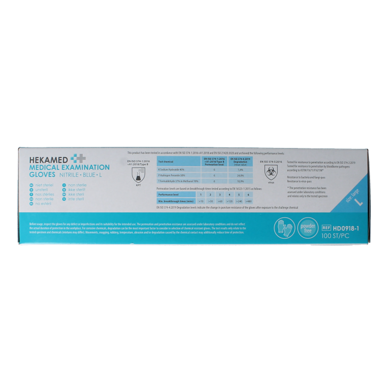 Heka Handschoenen soft nitrile L 100 Stuks