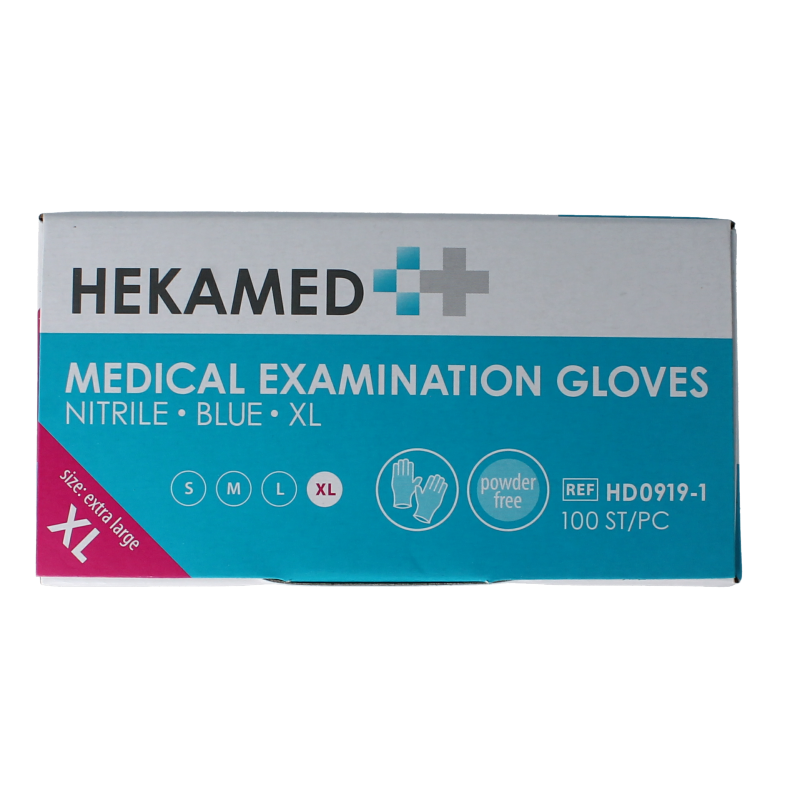 Heka Handschoenen soft nitrile XL 100 Stuks