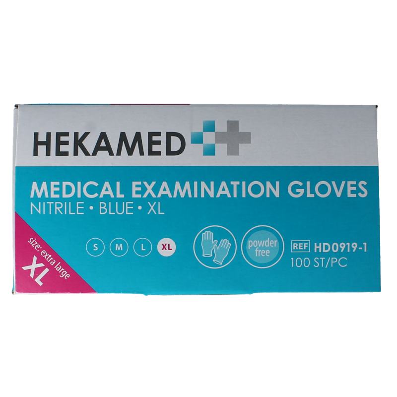 Heka Handschoenen soft nitrile XL 100 Stuks