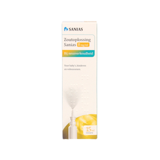 Sanias Zoutoplossing neusspray 8mg/ml 15.00 Milliliter
