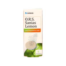 Sanias ORS lemon bruistablet 6.00 Stuks