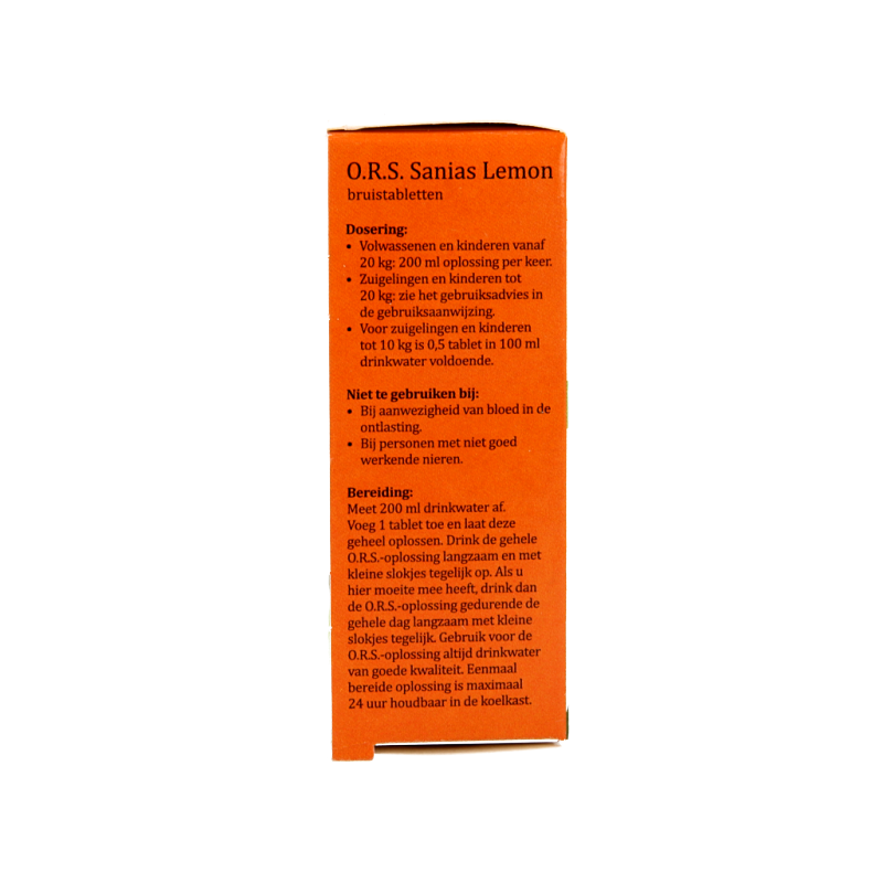 Sanias ORS lemon bruistablet 6 Stuks