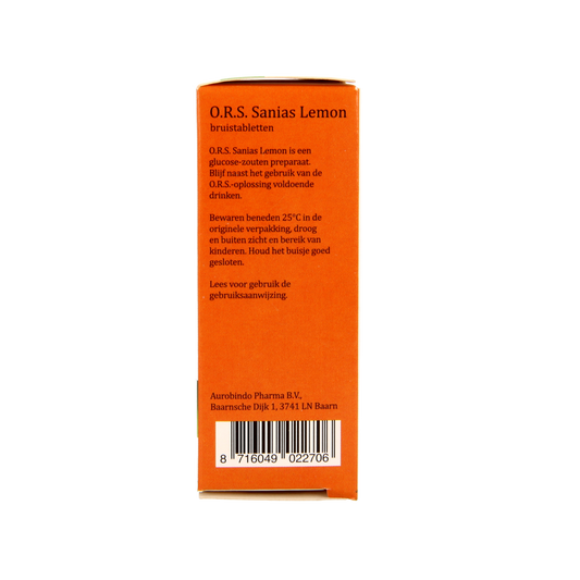 Sanias ORS lemon bruistablet 6.00 Stuks