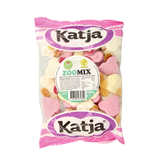 Katja Zoo mix zakje 500 Gram