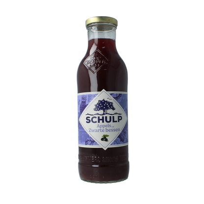 Schulp Appel & zwarte bessensap 750.00 Milliliter
