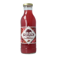 Schulp Appel & cranberrysap 750.00 Milliliter