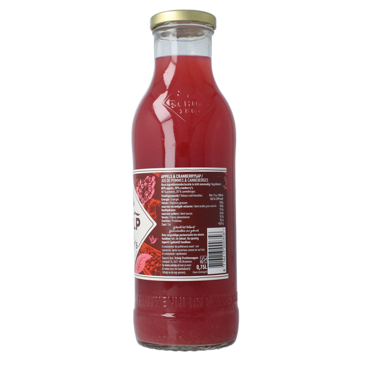 Schulp Appel & cranberrysap 750.00 Milliliter
