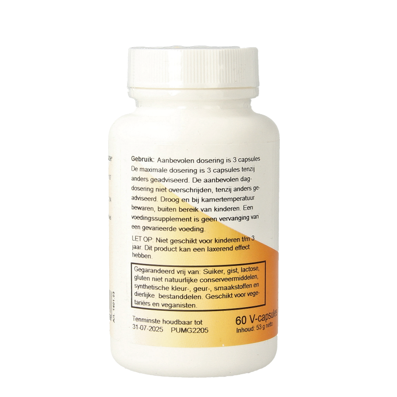 Ortholon Magnesium citraat 60 Vegetarische capsules