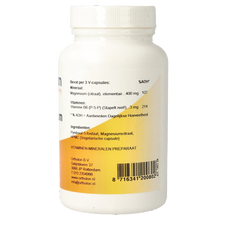 Ortholon Magnesium citraat 120.00 Vegetarische capsules