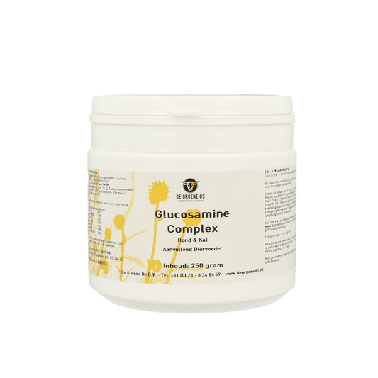 Groene Os Glucosamine complex hond/kat 250 Gram