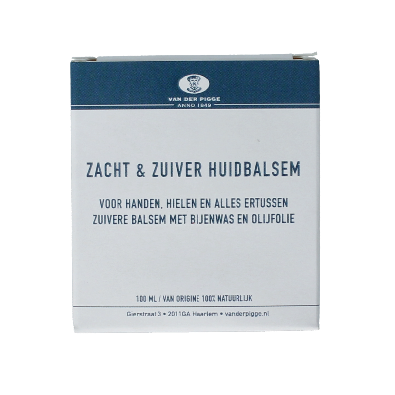 van der Pigge Zacht & zuiver huidbalsem 100 Milliliter