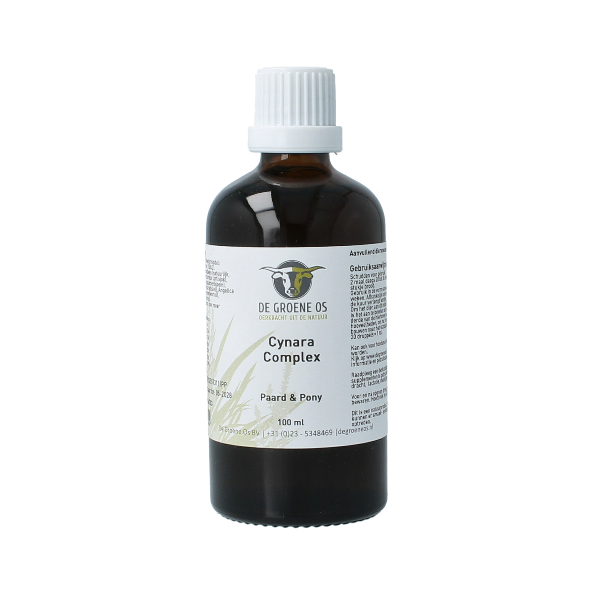Groene Os Cynara complex paard/pony 100.00 Milliliter