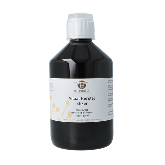 Groene Os Vitaal herstel elixer hond/kat 500 Milliliter
