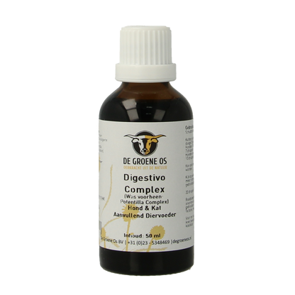 Groene Os Digestivo complex hond/kat 50.00 Milliliter