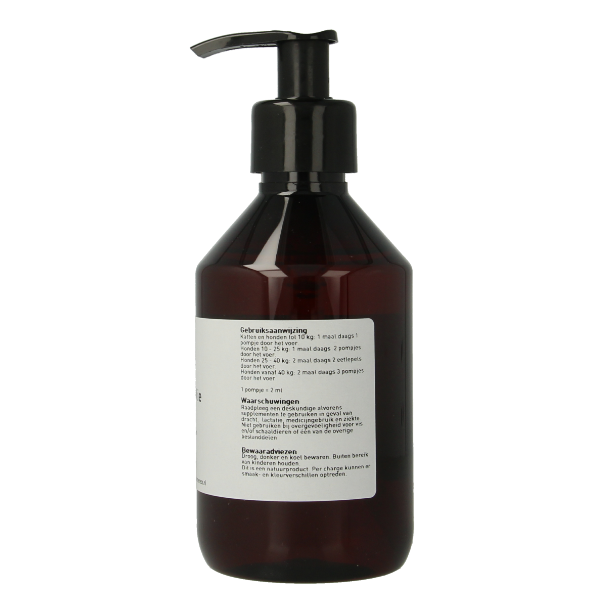 Groene Os Vis omega hond/kat 250.00 Milliliter