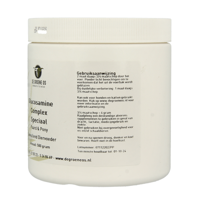 Groene Os Glucosamine complex speciaal paard/pony 500.00 Gram